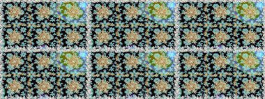 Paisleys zarif çiçek desenli arkaplan duvar kâğıdı çizimi klasik stil, modern 3D çizgili sanat eseri altın ve nötr desenli çiçek yaprakları ve süslemeleri..