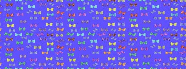 Menekşe rengi ve nötr soyut arka planda gece kelebekleri. Kumaş, tekstil, baskı ve davetiye. Robot resim. Raster illüstrasyonu.