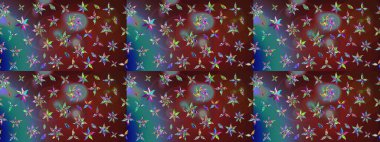 Parmak izi, kumaş, duvar kâğıdı, tekstil için raster dokusu. Renkli grunge, soyut arkaplanı, koyu kahverengi ve mavi çiçeklerle süslüyor. Nakış desenli çiçek deseni..