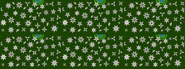 Düğün davetiyeleri için çiçek deseni, tebrik kartları, hatıra defteri, baskı, hediye paketi, imalat. Düzenlenebilir. Suluboya stilinde yeşil nötr çiçekli zarif çizim deseni, tasarım elementleri.