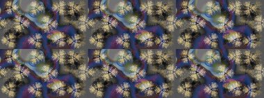 Düz dizayn. Raster illüstrasyonu. Raster kar tanesi ikonu. Renkli arka planda kar taneleri. Kar Tanesi simgesi, izole.