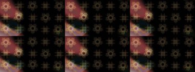 Geleneksel klasik süs. Arabesk ve çiçekli doğu raster desenleri. Arabesk ile klasik desen.