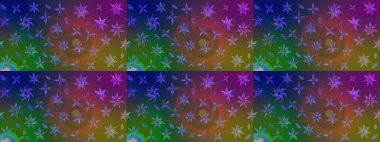 Suluboya, elle çizilmiş. Vadinin çiçekleri kahverengi ve yeşil renklerde. Raster - stok. Taslak arkaplan deseni.