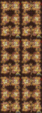 Renkli elementlerle Raster ilginç desen.