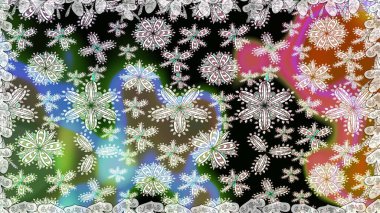 Raster düz çiçekleri pürüzsüz desen. Hediye ambalaj kağıdı, tebrik kartları, posterler ve pankart tasarımı. Tarafsız renklerde çiçekler.