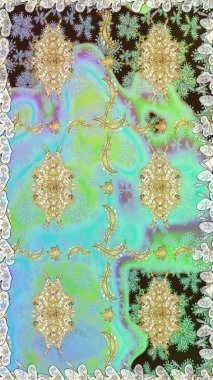 Geleneksel oryantasyon süsü. Kusursuz klasik raster altın desenli. Klasik klasik klasik arka plan. Tarafsız renklerde altın elementlerle kusursuz desen.