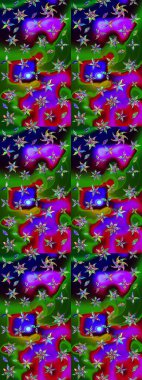 Küçük çaplı çiçeklerdeki basit şirin desenler. Tekstil veya kitap kapakları, imalat, duvar kağıtları, baskı, hediye paketi ve yapıştırma kitabı için çiçek eskizi geçmişi. Raster illüstrasyonu.