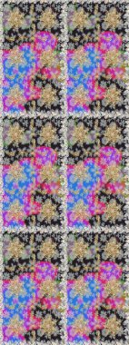 Raster geleneksel oryantasyon süsü. Gri ve nötr renklerde altın desenler ve altın elementler. Kusursuz klasik altın desen.