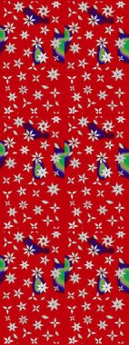 Küçük çaplı çiçeklerdeki basit şirin desenler. Tekstil veya kitap kapakları, imalat, duvar kağıtları, baskı, hediye paketi ve yapıştırma kitabı için çiçek eskizi geçmişi. Raster illüstrasyonu.