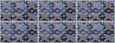 Çiçekler suluboya seamless modeli. Raster şık kumaş deseni.