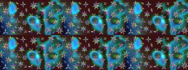 Etnik Mandala havlusu. Tebrik kartı geçmişi, boyama kitabı, arkaplan ve tekstil için kullanılabilir. Raster Henna tarzı. Sınır Kızılderili çiçekli paisley patten. Taslak süsleme izi.