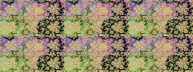 Paisleys zarif çiçek desenli arkaplan duvar kâğıdı çizimi klasik stil, modern 3D çizgili sanat eseri altın ve nötr desenli çiçek yaprakları ve süslemeleri..