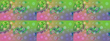 Raster stili kumaş deseni. Çiçekler suluboya çizim deseni.