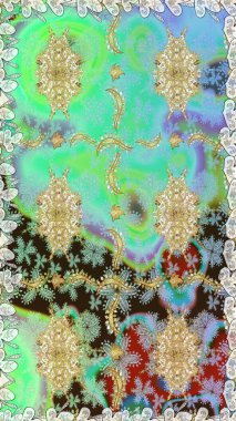 Tarafsız renklerde raster altın desen. Soyut duvar kâğıdı, ambalaj dekorasyonu. Kış sembolü, Mutlu Noeller, Mutlu yıllar 2019. Altın kar taneleri basit, pürüzsüz desen.