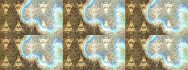 Çiçekler suluboya eskiz deseni. Raster Stili kumaş deseni.