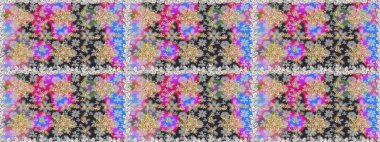 Damask kusursuz yinelenen arkaplan. Gri ve nötr renklerde altın element. Barok tarzında altın çiçekli süs. Doku arkaplanı üzerine altın duvar kağıdı.