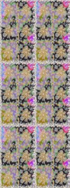 Gri ve nötr renklerde altın desenler ve altın elementler. Kusursuz altın desen. Raster doğulu süsü.