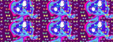 Güzel kelebek resimlerini renklendir. Kağıt, kumaş, ambalaj kağıdı ve duvar kağıdı tasarımı için güzel bir arka plan. Robot resim. Raster illüstrasyonu.