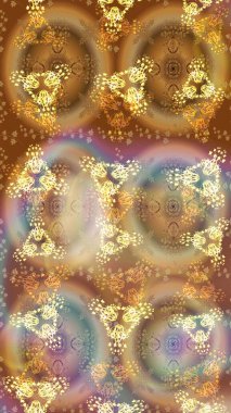 Poster ya da kapak için arka plan. Şirin, zarif çiçekler Raster illüstrasyonu. Davetiye ve kartpostal tasarımı için dekoratif çiçek unsurları. Yapraklı çizim şekli. Tekstil için figür.