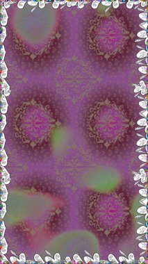 Renkli Yaz Temalı Kusursuz Arkaplan. Düz Çiçek Elementleri Tasarımı. Sevimli çiçek raster deseni. Modaya uygun kumaş deseni.