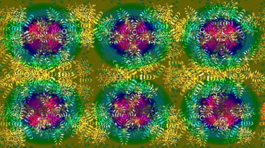 Raster illüstrasyonu. Kar taneli desen. Raster Noel soyut renkli arkaplan ve düşen kar tanesi..