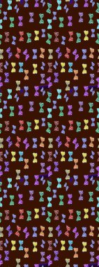 Watercolor Style 'da uçan kelebeklerle eskiz kalıbı. Doğadaki güzellik. Kumaş, Tekstil, Baskı ve Davetiye için arka plan. Raster illüstrasyonu.