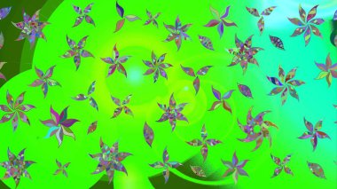 Bahar çiçekleriyle güzel bir çiçek deseni çizmişsin. Raster illüstrasyonu. Güzel kumaş deseni.