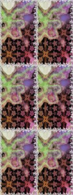 Raster deseni. Sanat inspineutral ve kahverengi stil çiçekler ve yapraklar. Karalama çiçekleri kusursuz desen. Tarafsız ve kahverengi el çizimi desen.