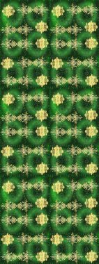 Kış kar tanesi. Yeşil, sarı ve mavi renklerde izole edilmiş. Kar Tanesi Simgesi. Kar Tanesi Raster çizimi.