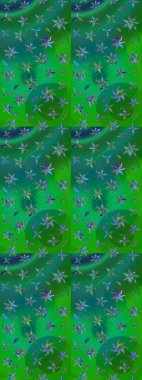 El çizimi Raster çizimi. Çizim çiçek deseni duvar kağıdı, web sitesi arka planı, ambalaj kağıdı, davetiye, broşür, afiş veya web sitesi için kullanılabilir. Parlak elementlerin.