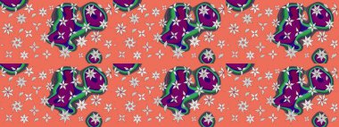 Düzenlenebilir. Düğün davetiyeleri için çiçek deseni, tebrik kartları, hatıra defteri, baskı, hediye paketi, imalat. Portakal rengi nötr çiçekli zarif çizim deseni, tasarım elementleri.