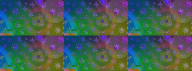 Kızılderili desenli desenli desenli şal deseni. Etnik Mandala süsü. Raster Henna dövme stili. Tekstil, tebrik kartı, boyama kitabı, telefon kılıfı baskısı için kullanılabilir.