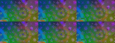 Kızılderili desenli desenli desenli şal deseni. Etnik Mandala süsü. Raster Henna dövme stili. Tekstil, tebrik kartı, boyama kitabı, telefon kılıfı baskısı için kullanılabilir.