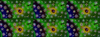 Botanik çizim kalıbı. Organik elementler. Suluboya etkisi. Raster deseni.