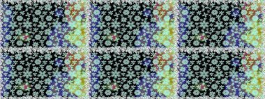 Paket kağıdı için en iyisi. Doğal kozmetik ürünleri, parfüm, çiçekçi dükkanı için bahar ihalesi tasarımı. Karşılama ya da düğün geçmişi olarak kullanılabilir. Tarafsız ve siyah lale çiçekleriyle pürüzsüz bir desen..