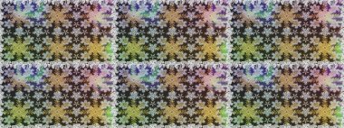 Gri renkli geleneksel Arapça dekor. Duvar kâğıdı için altın süslü bir illüstrasyon. Çiçekli süslemeli, pürüzsüz bir desen. Doğu tarzında klasik tasarım öğesi. Süslü dantel iz sürücü.