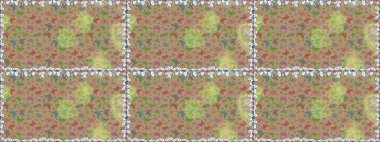 Kusursuz. Kelebek desenli bej ve nötr. Kumaş, kağıt, ambalaj kâğıdı ve duvar kağıdı tasarımı için harika bir arka plan. Raster..