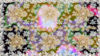 Kış kar dokusu duvar kağıdı. Noel altın kar tanesi kusursuz desen. Tarafsız ve gri renklerde altın kar taneleri. Sembol tatili, yeni yıl kutlaması, altın desenler..