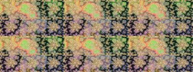 Kusursuz oryantal klasik altın desen. Tarafsız renklerde altın tekrarlayan elementler içeren Raster soyut arkaplanı.