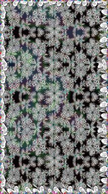 Gri renkli çiçekler. Elle boyanmış suluboya, kusursuz çiçekler ve bitkiler..