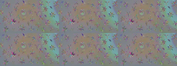 Güzel kumaş deseni. Bahar çiçekleriyle güzel bir çiçek deseni çizmişsin. Raster illüstrasyonu.