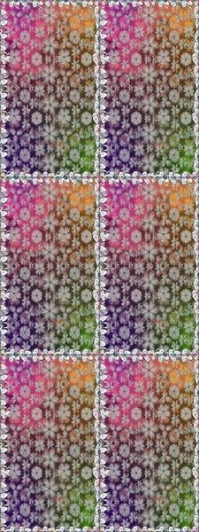 Gri renklerde bahar çiçekleri. Çiçekli karalama şeklinde Raster çiçek deseni. Raster illüstrasyonu.