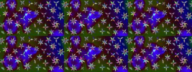 Şekil verilmiş çiçeklerle eskiz deseni. Süslü zentangle çizim dokusu, soyut çiçeklerle süslenmiş. Çiçek deseni duvar kağıdı, şablon dolguları ve web sayfası arkaplanı için kullanılabilir.