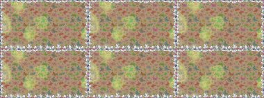 Kusursuz. Kelebek desenli bej ve nötr. Kumaş, kağıt, ambalaj kâğıdı ve duvar kağıdı tasarımı için harika bir arka plan. Raster..