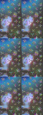 Tekstil, tebrik kartı, boyama kitabı, telefon kılıfı baskısı için kullanılabilir. Kızılderili desenli desenli desenli şal deseni. Etnik Mandala süsü. Raster Henna dövme stili.