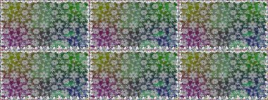 Eski usul. Kumaş, tekstil, duvar kağıdı baskısı için. Kusursuz bir geçmişi var. Raster illüstrasyonu. Renkli şal deseni, çiçekler ve dekoratif elementlerle kusursuz desen..