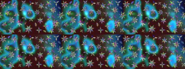 Etnik Mandala havlusu. Tebrik kartı geçmişi, boyama kitabı, arkaplan ve tekstil için kullanılabilir. Raster Henna tarzı. Sınır Kızılderili çiçekli paisley patten. Taslak süsleme izi.