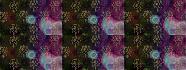 Küçük çiçekteki sevimli çiçek deseni. Raster illüstrasyonu. Çizim.