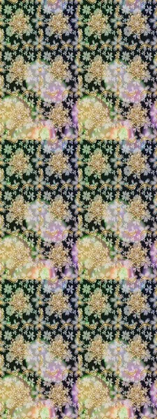 Paisleys zarif çiçek desenli dikdörtgen arka plan duvar kâğıdı illüstrasyonlu klasik stil, modern 3D çizgili sanat altın ve gri desenli çiçek yaprakları ve süslemeleri..