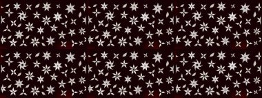 Raster illüstrasyonu. Taslak dekoratif arka plan, çiçek mandala. Siyah ve nötr renklerde. Çiçek..